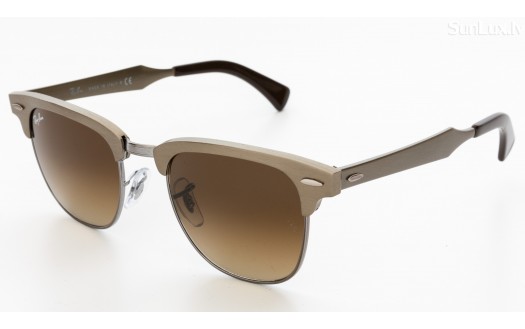 Ray-Ban Clubmaster Aluminum (RB3507 139/85 49mm) saules brilles